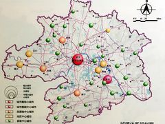城镇体系规划图-武汉规划展示馆