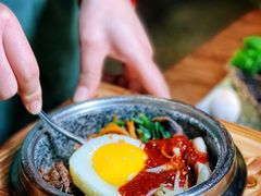 -明洞阿姨·韩式酱蟹烤肉·创意料理(三元桥店)