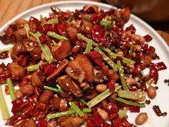 干煸辣子鸡-汉小城·老铫子藕汤·乡野湖北菜(江汉路吉庆街店)