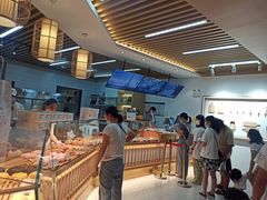 面包甜点陈列柜-木子木水日式烫面包(世界城光谷店)