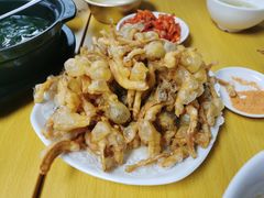 干炸鲜蘑-屋里家延边朝鲜族冷面(南园店)