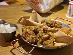 炸鸡翅一半一半-富乐满韩国正宗炸鸡韩国料理(虹泉路店)