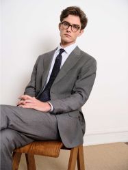 点击看大图 -怒马会 全麻衬西装高级定制