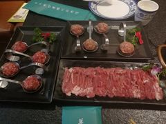 手工牛羊肉丸子-羊肉街口老银川滩羊涮肉馆