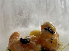芥末脆皮越南老虎大虾球配鱼子酱-富力丽思卡尔顿酒店·丽轩中餐厅