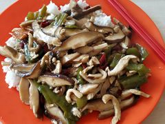 香菇鸡丝盖浇饭-橘子餐厅(光谷生物城店)