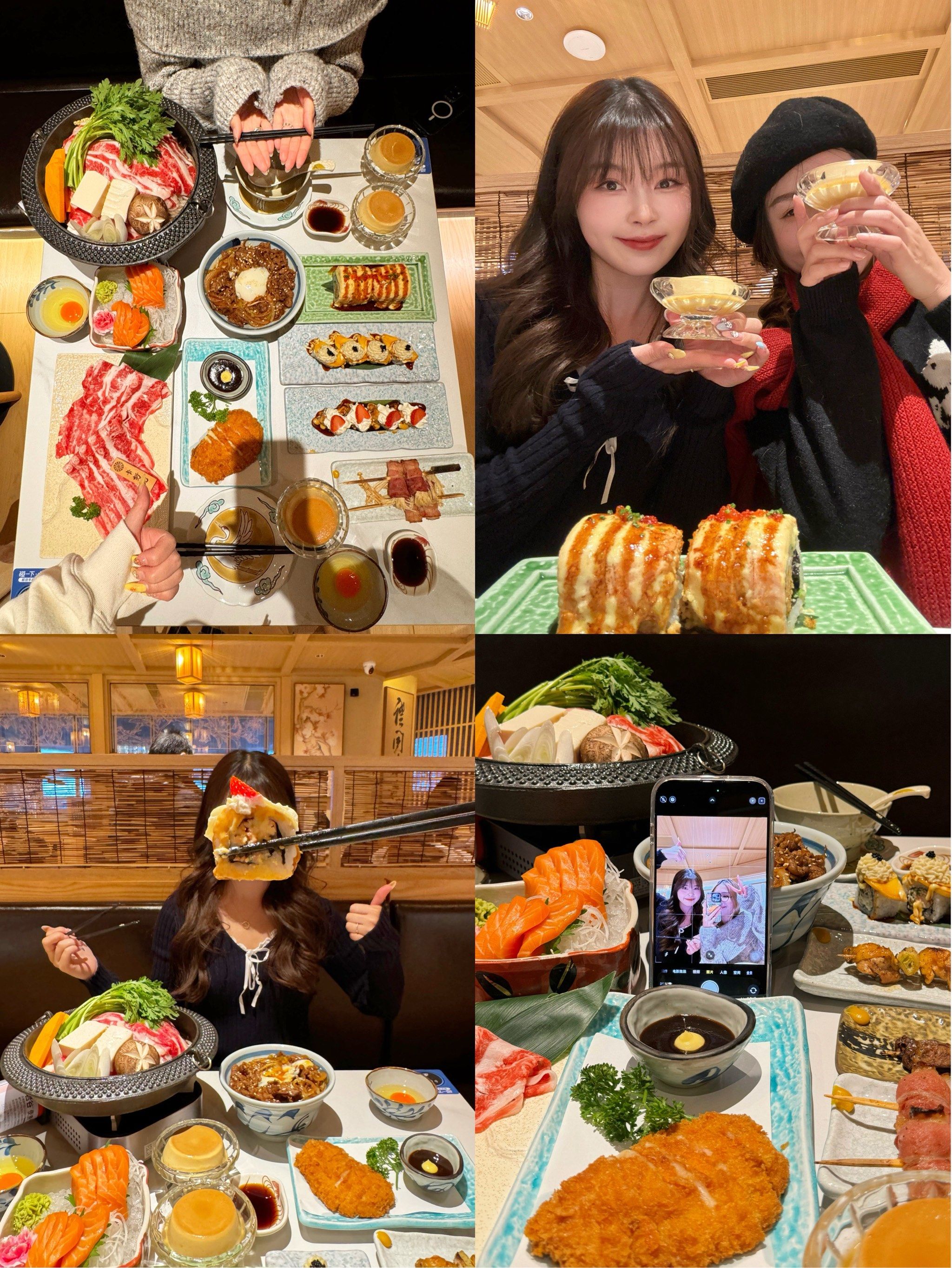 🍽️存一些i人和朋友吃饭的拍照姿势