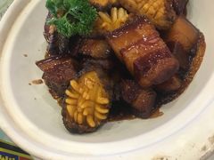 鮑魚紅燒肉-江南村酒家