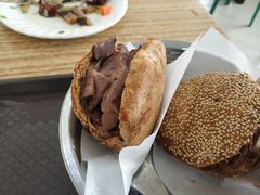烧饼夹牛肉-老四烧饼铺(丽源路店)