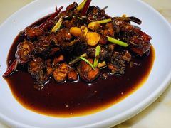蒜香蜜汁排骨-绿茶餐厅(西单老佛爷店)