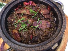 石锅腊味焗粉丝-狮王府淮扬菜(新街口友谊店)