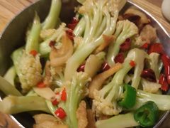 小锅炝花菜-缘生态云南菜·野生菌庭院餐厅(华侨城店)