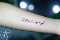 文字-AC TATTOO 纹身
