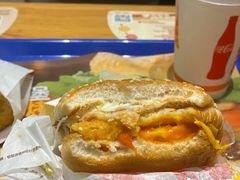黑椒眼肉牛排堡-汉堡王(富邦广场店)