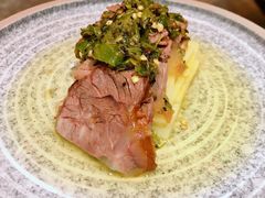 青椒葱油拌黄牛腱-君悦酒店·1881·北京烤鸭