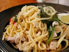 柠檬菠菜鸡肉意面-AFS Cafe & Canteen(闽江二路店)