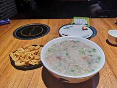 瑶柱海味鱼蓉粥-强记鱼粥(南村店)