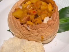 面包咖喱鸡-绿茶餐厅(昌平悦荟店)