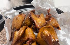 Salt-Baked Young Pigeon
