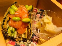 三文鱼手卷-松涛日本料理