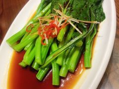 白灼菜心-潮三爷砂锅焗海鲜·生腌·海鲜粥(朝晖店)