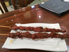 老北京炸羊肉串-娄三少·老北京春饼烤鸭家常菜(方庄店)