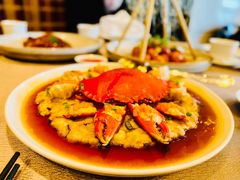 和乐蟹蒸手剁肉饼-广州文华东方酒店·江-由辉师傅主理