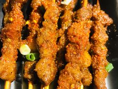 碳烤黄牛肉-嘎嘎鸭脑壳(蜀汉路店)