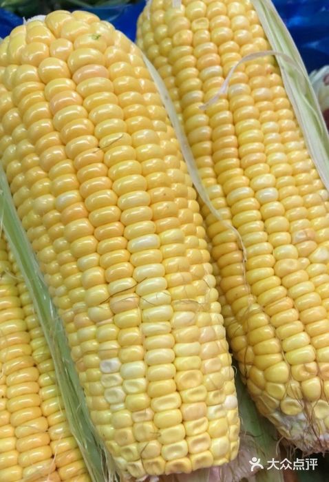 彭盛菜市场玉米图片