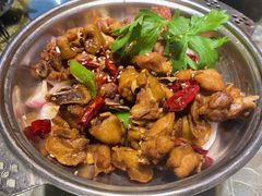 蒜香鸡-刘胖子家常菜·蹄花焖藕(富安街店)