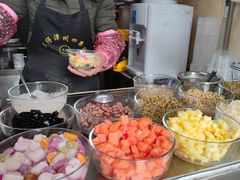 自助取餐区-忆夏爽黑仔漳州四果汤(顶澳仔猫街店)