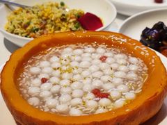 南瓜酒酿小圆子-玫瑰厅上海菜(兴国路店)