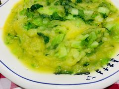 土豆泥小白菜-王村姑老土炕莜面村(桥东店)