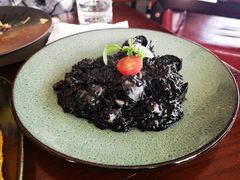 墨鱼汁蛤蜊烩饭-IL Forno 意坊·意大利餐厅(温州万象城店)