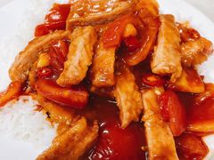 番茄猪扒饭-好好滋味茶餐厅