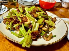 胸口肉炒芹菜-许家炒鸡店(清真寺街店)