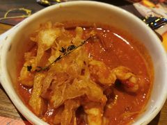 蒜蓉百里香油爆虾仁-造精酿餐厅