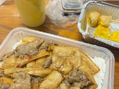 茄子牛肉饭-好好滋味茶餐厅