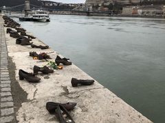 -多瑙河畔鞋履雕塑