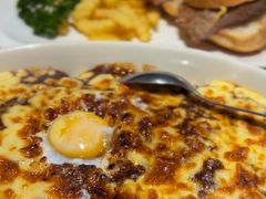 香焗波蛋免治牛肉饭-本味轩精品茶餐厅(黄山路店)