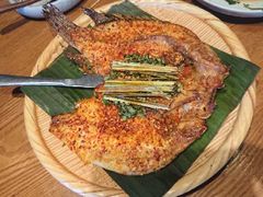 傣味香茅草烤罗非鱼-云海肴·汽锅鸡·云南菜(天山百盛优客店)