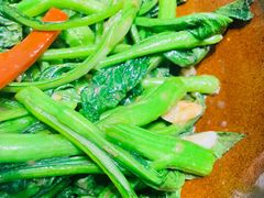 沙窝虾酱焗芥兰-功夫汤粤港餐厅(锦业路店)