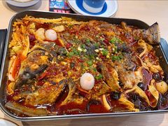 荔枝香辣清江鱼-鱼酷活鱼烤鱼(沈阳大悦城店)