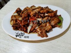 熘腰花-老万饭馆