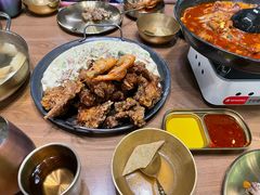 必点炸鸡翅配年糕-HOTISLAND海鸡岛·韩国料理(江南西店)