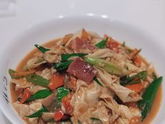 火腿炒农家豆腐皮-辣公子·千岛湖私房菜(滨江店)