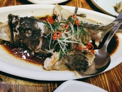 清蒸石斑鱼-南海渔家•海鲜•正宗海南菜(海棠湾店)
