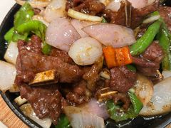 铁板牛肉-粤香村(清真川菜店)