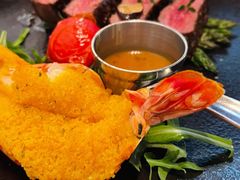 松露菲勒牛排配泰虾-Ponte 意大利餐厅