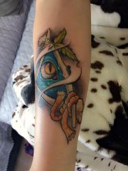 点击看大图 出自刚子老师之手-新肤洗纹身